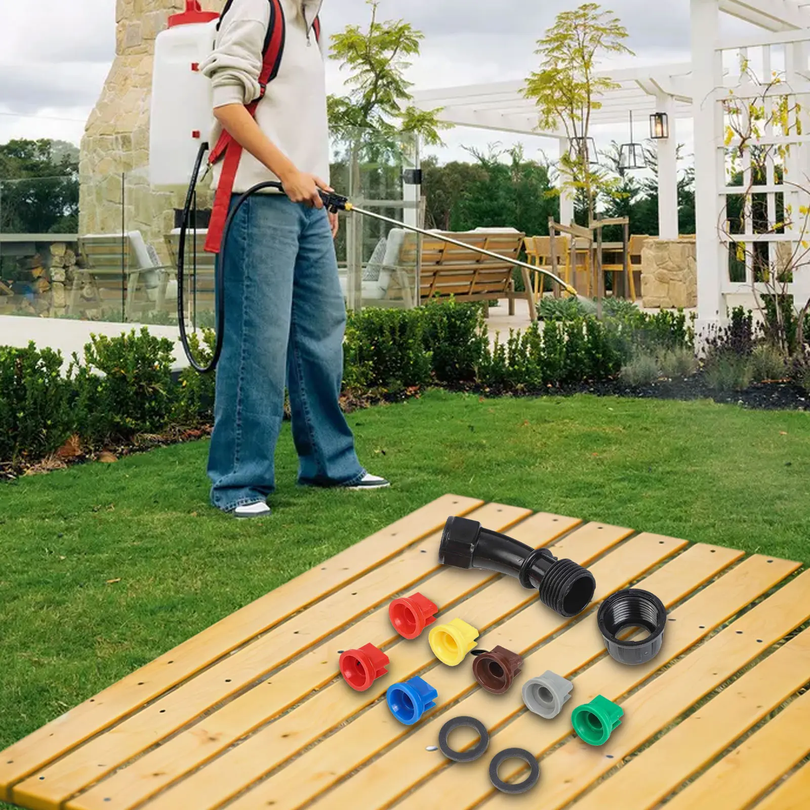 110 Degree Wide Angle Fan Nozz - Crop Sprayer Backpack recension och pris