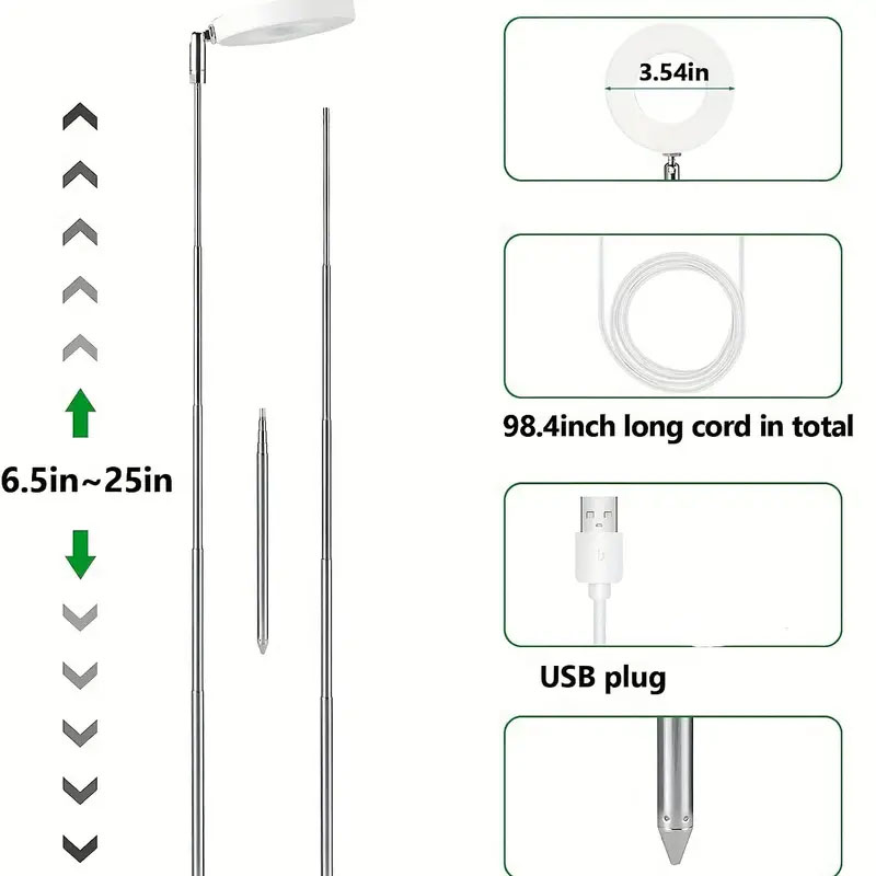 LED Grow Light Full Spectrum P - Plant Growth Regulator recension och pris
