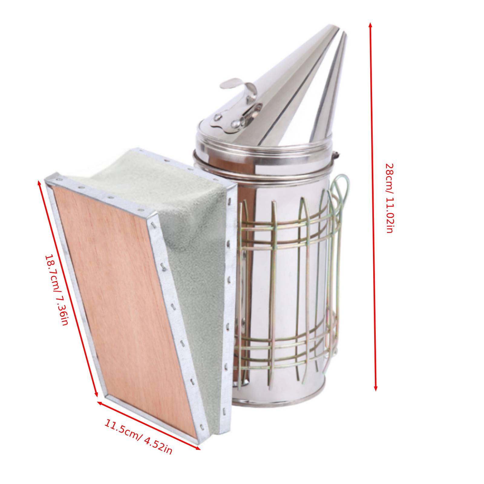 2-in-1 Stainless Steel Bee Smo - Bee Smoker Tool recension och pris