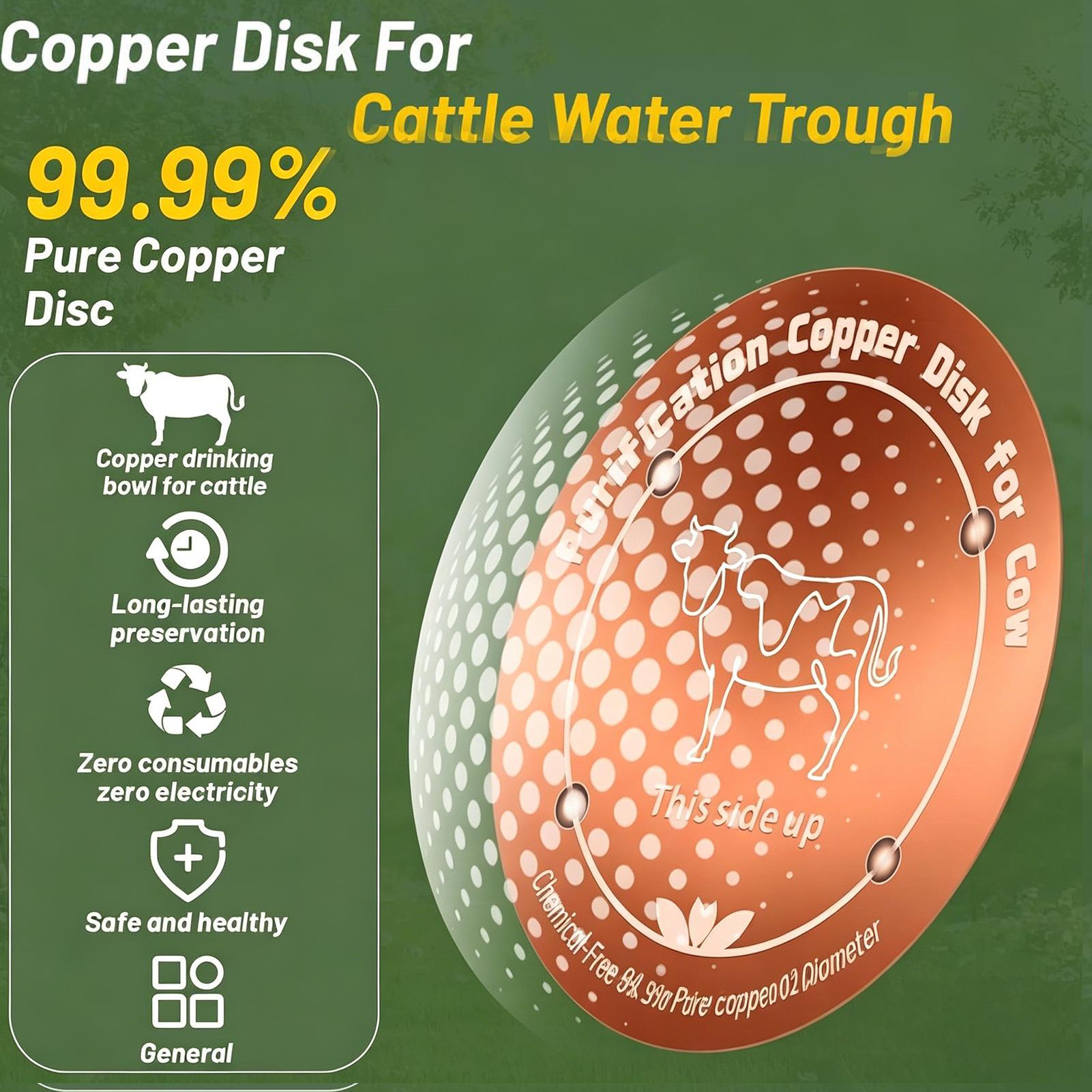 4 Inch Copper Purifier Cow Wat - Farming A recension och pris