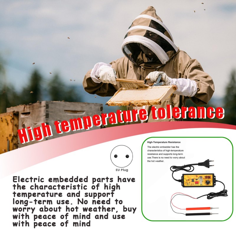 ABFI EU Plug Beekeeping Suppli - Beehive Frame Wax recension och pris