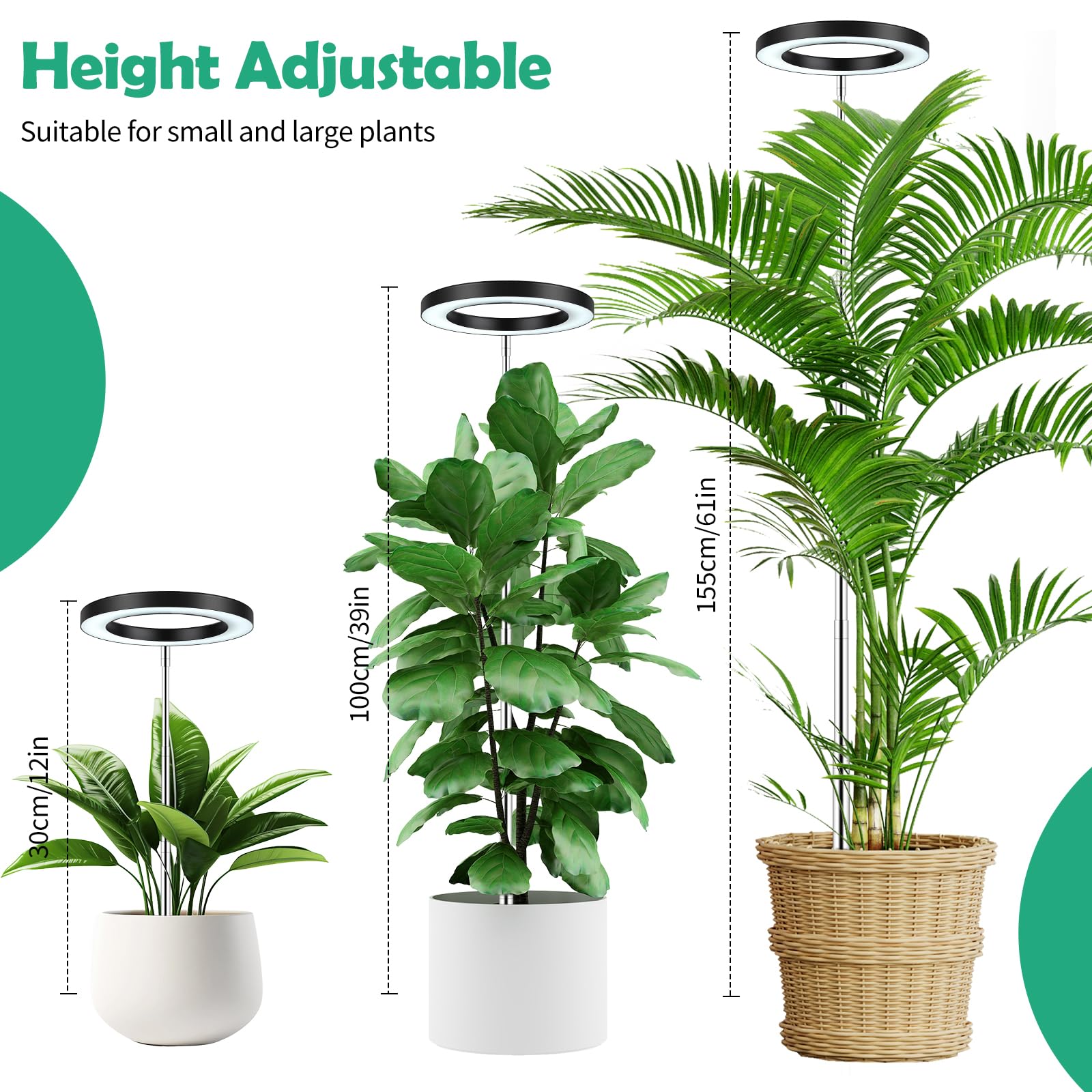 Plant Grow Light, Height Adjus - Plant Growth Regulator recension och pris