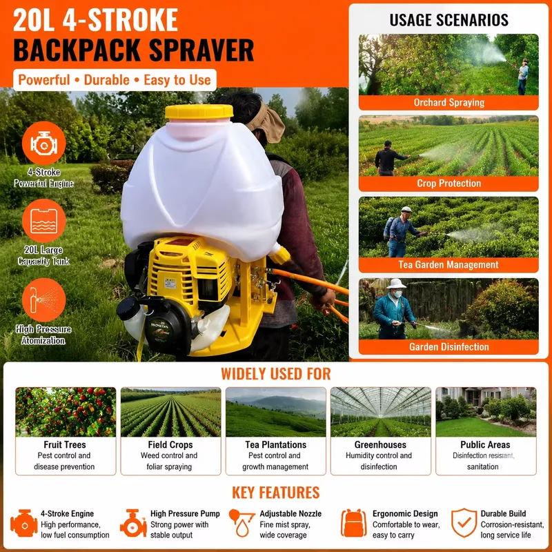 20L Imported Agricultural Back - Crop Sprayer Backpack recension och pris