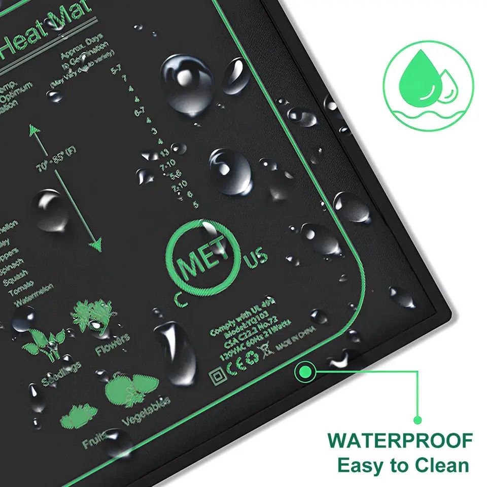 10/25/50CM Seedling Heat Mat I - Plant Growth Regulator recension och pris