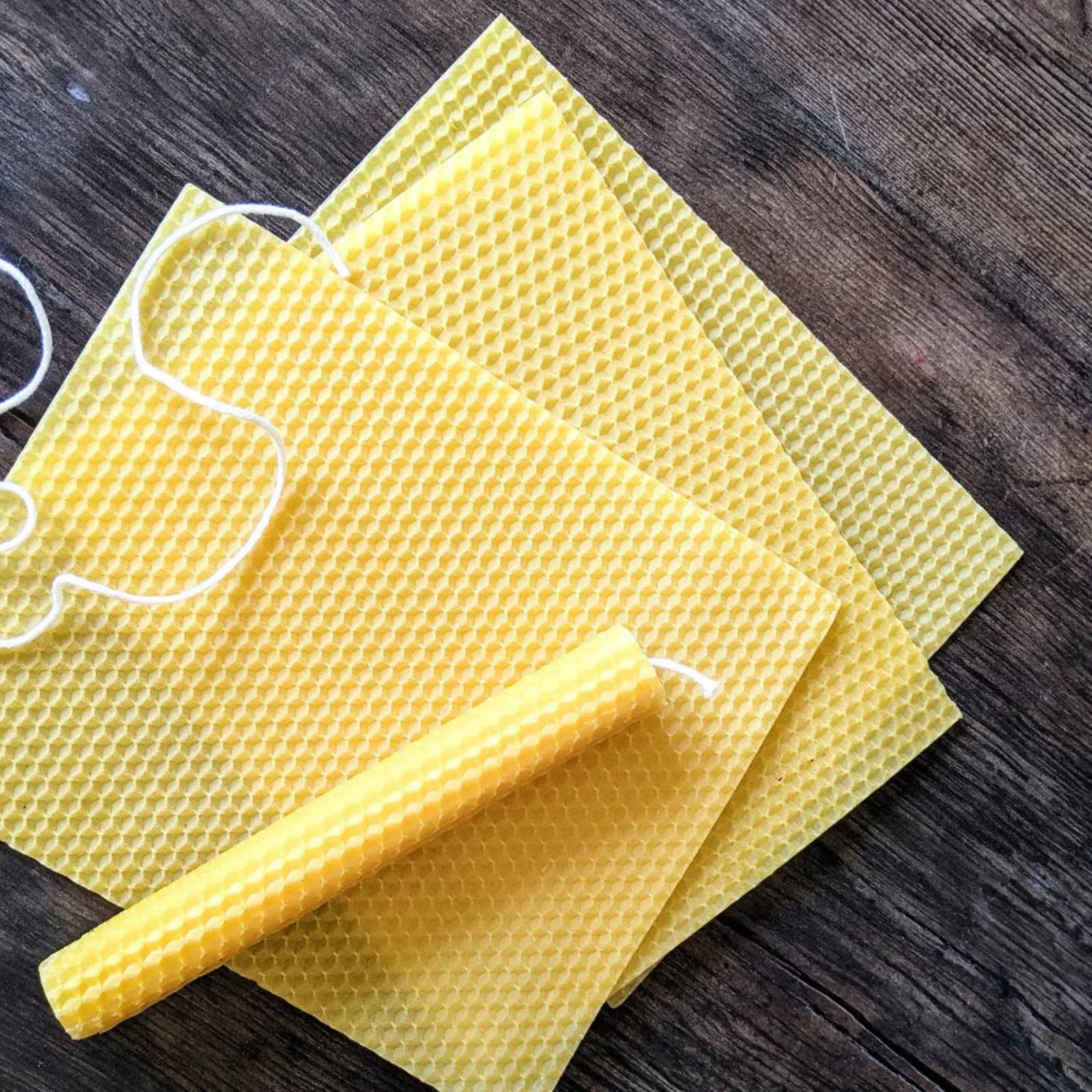 24 Pieces Colorful Honeycomb W - Beehive Frame Wax recension och pris